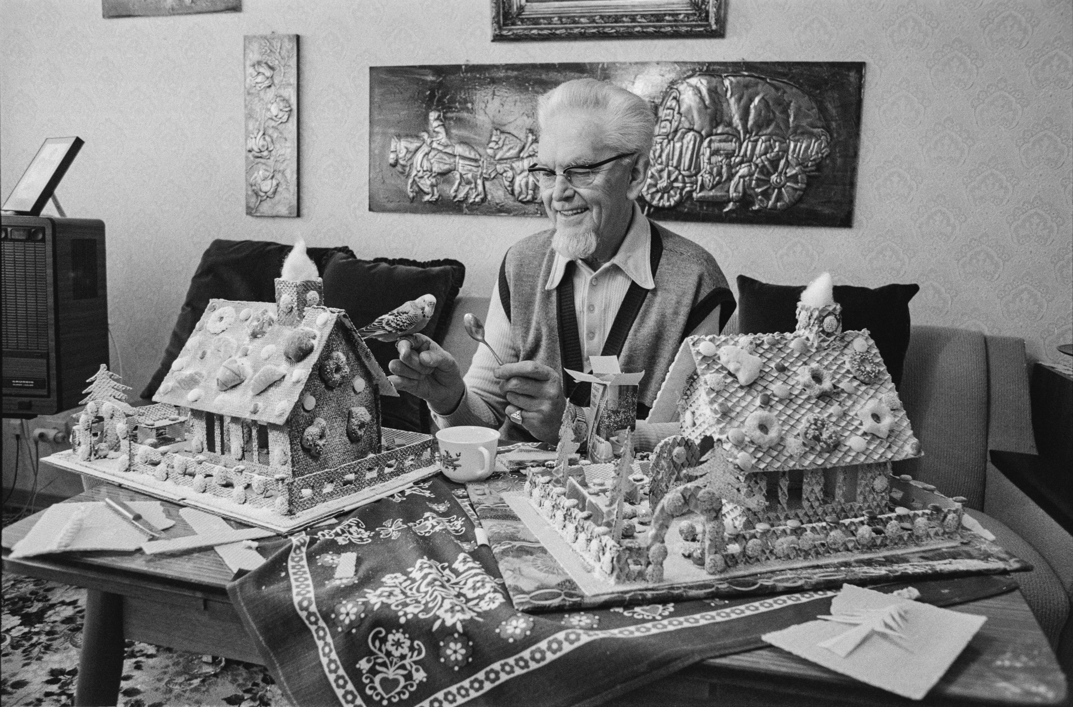 Alltagsszene in Herford, 1981